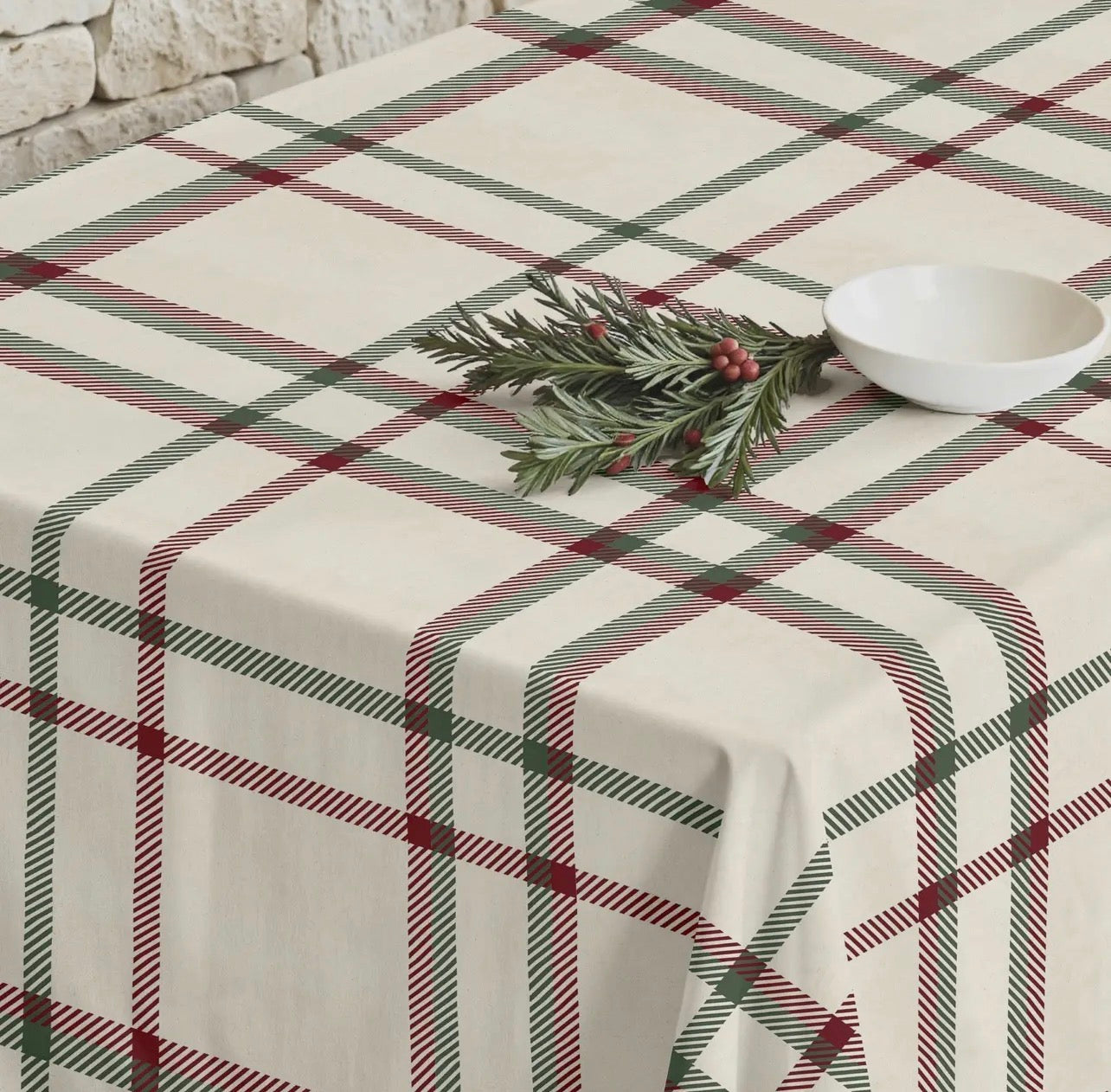 Nappe carreaux ♦️lin