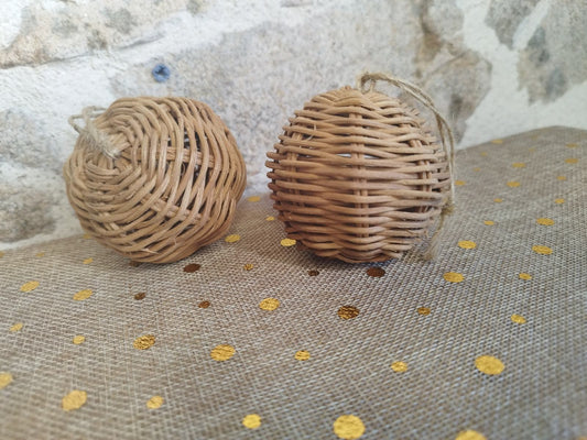 Boule rotin