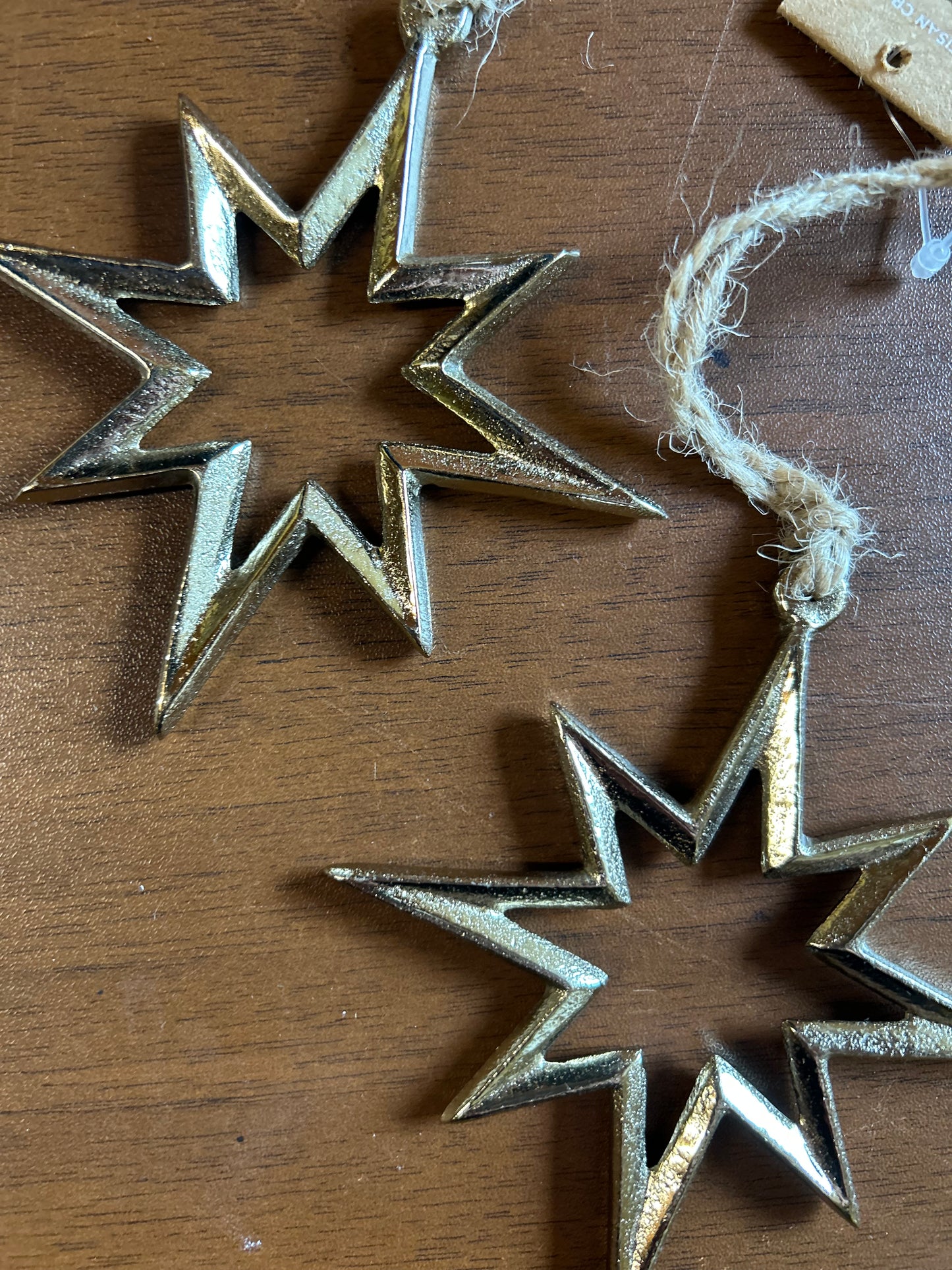 Décoration étoile sapin