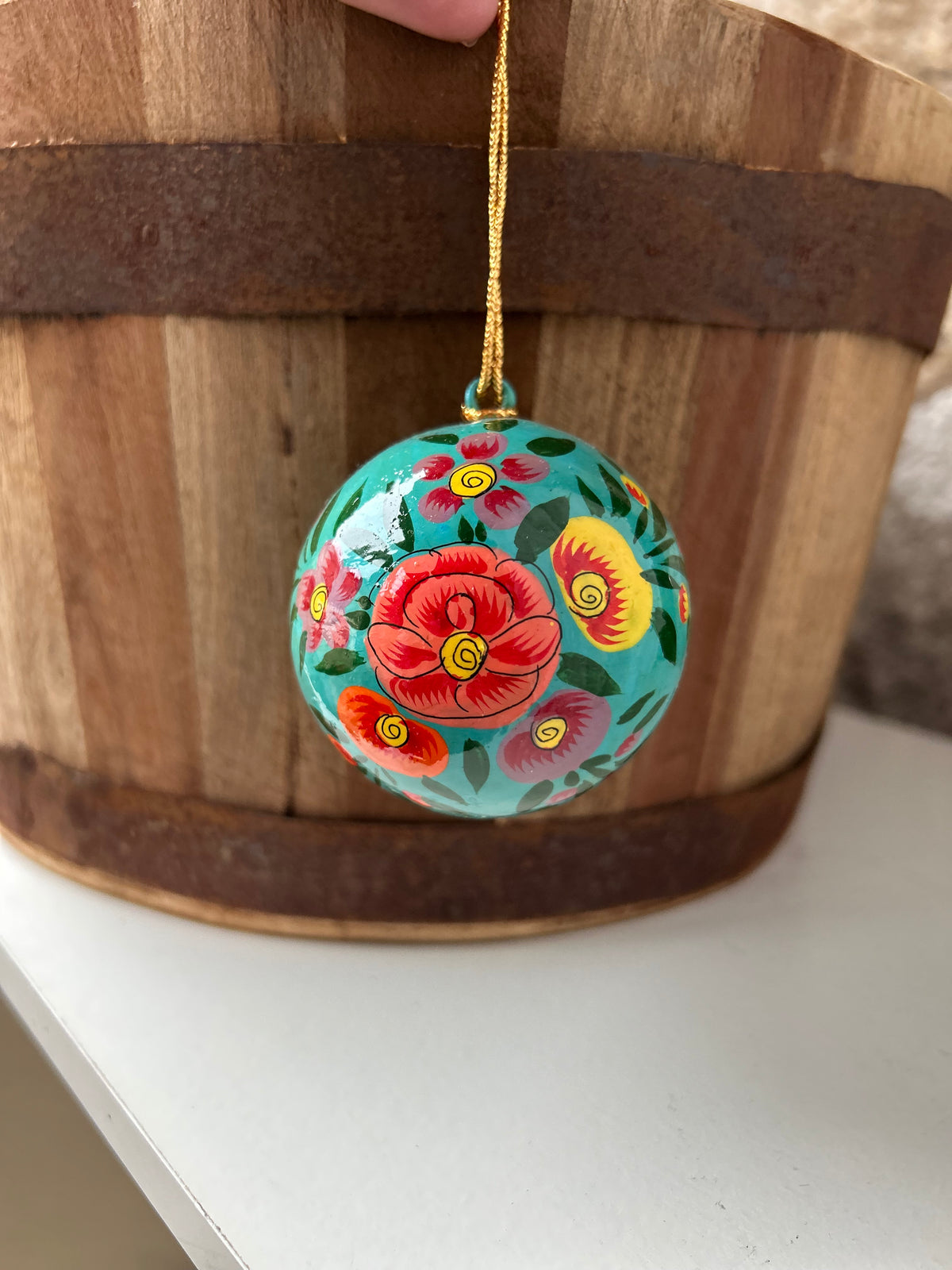 Boule turquoise