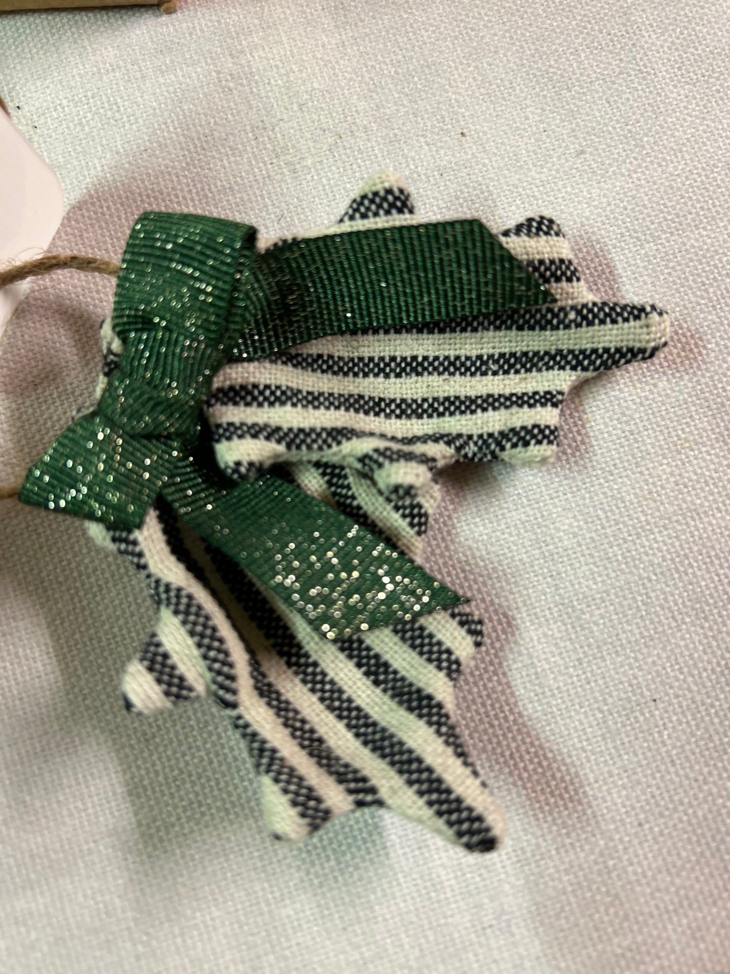 Décoration sapin artisanale