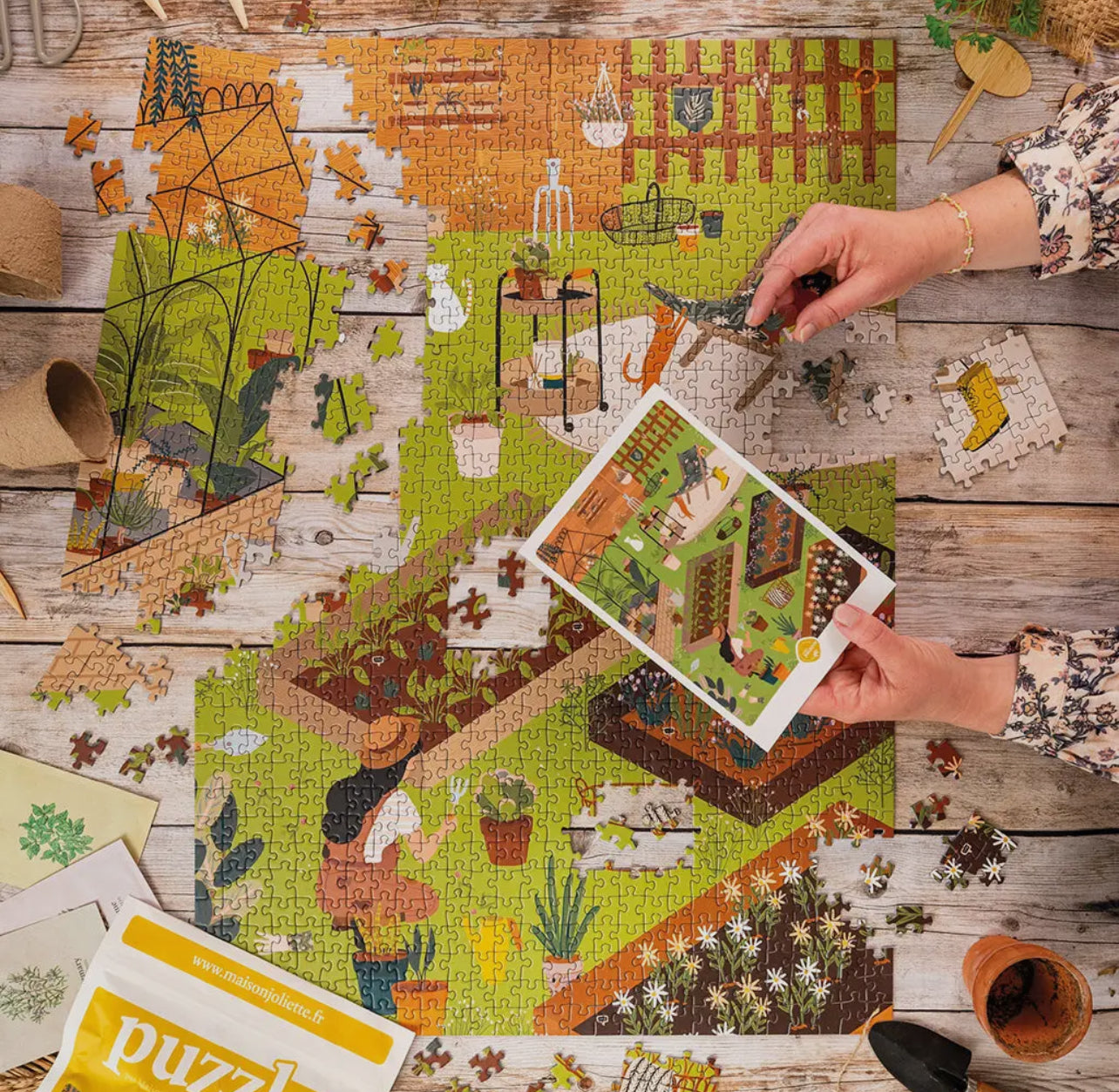 Puzzle Jardin secret