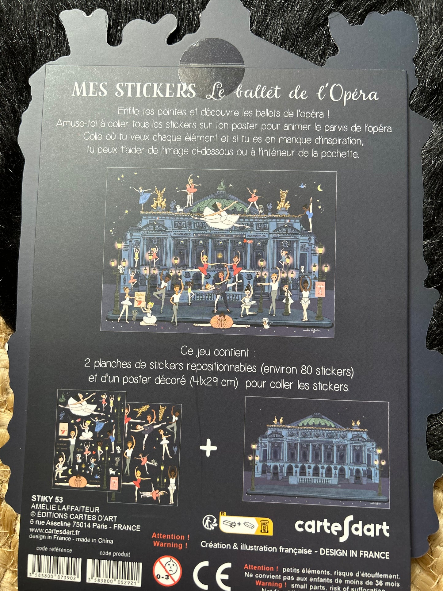 Mes stickers « Le ballet de l’Opéra »