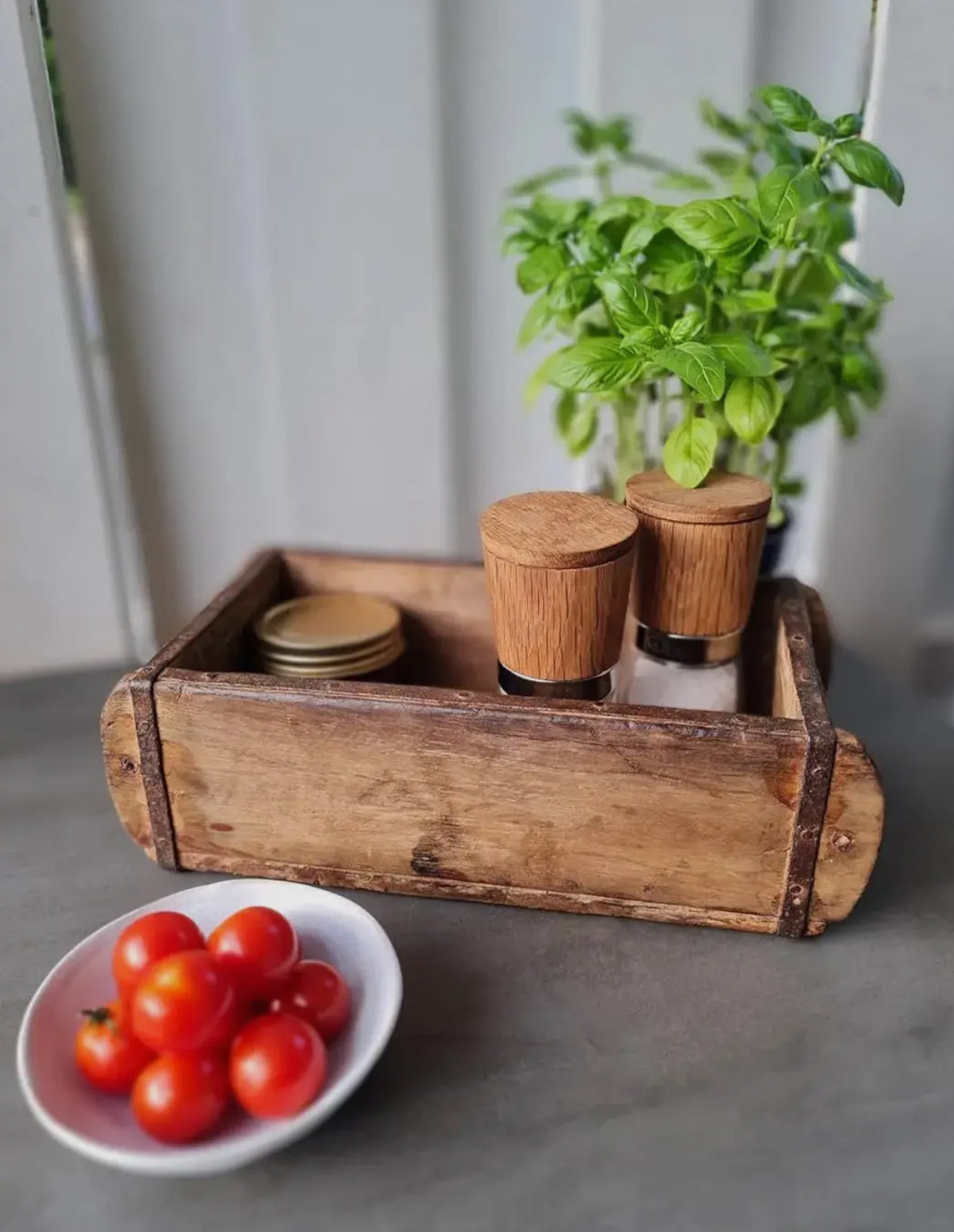 Boîte en bois