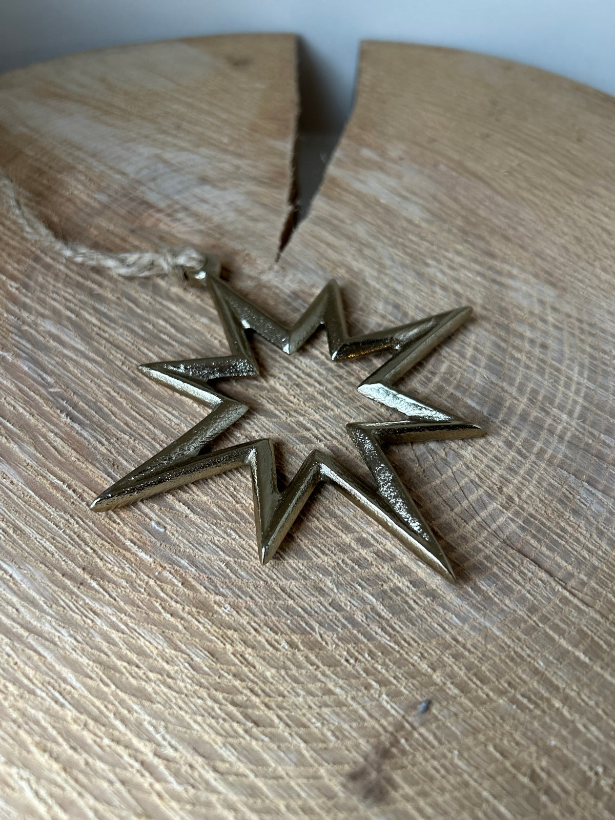 Suspension Étoile ⭐️ finition or
