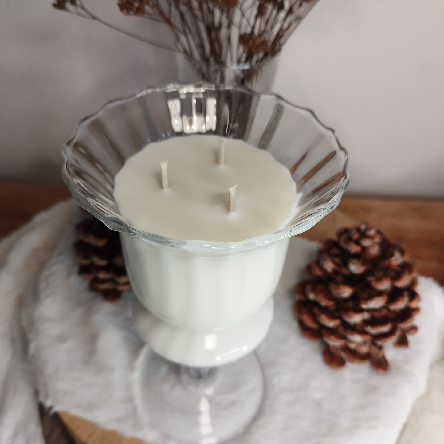 Bougie artisanale et unique