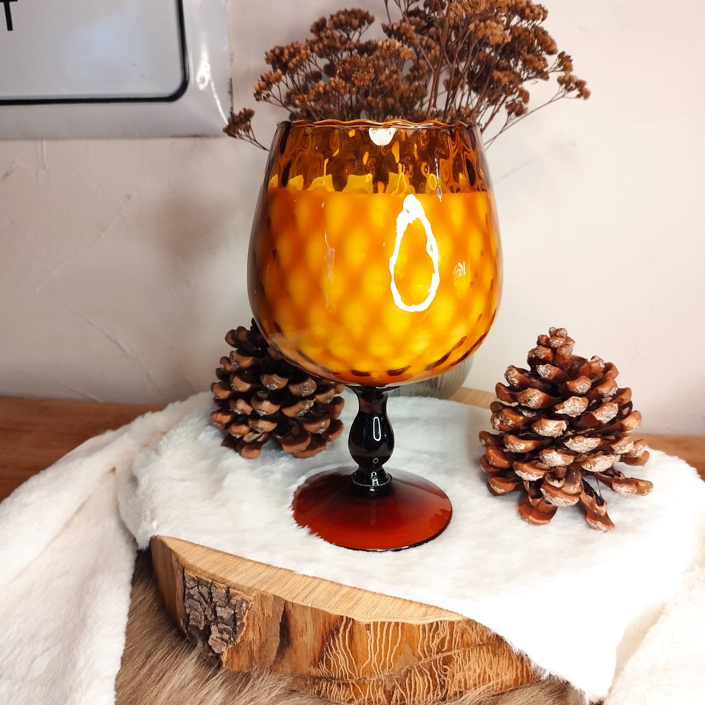 Bougie artisanale et unique