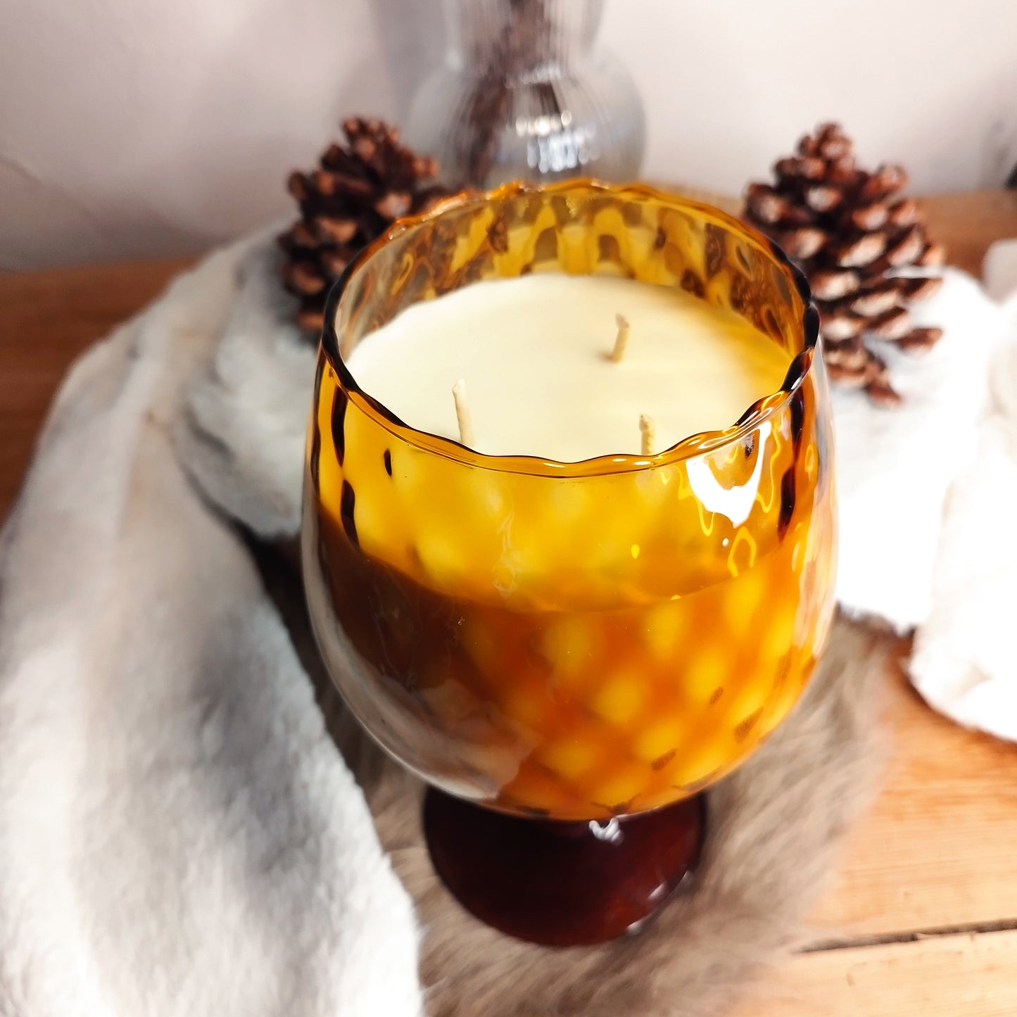 Bougie artisanale et unique