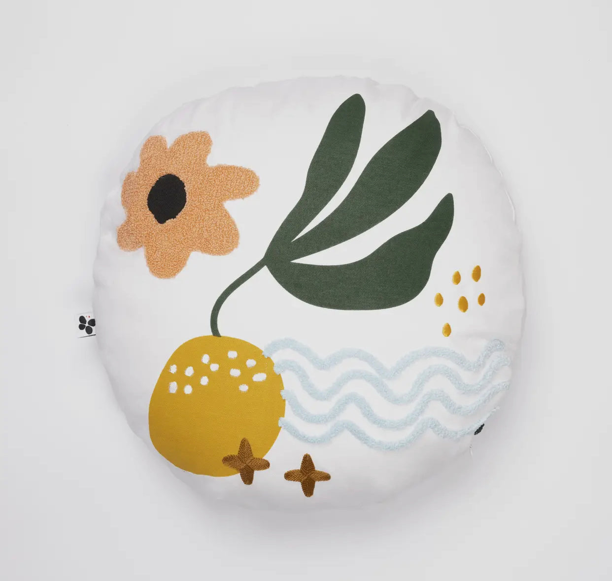 Coussin avec broderies