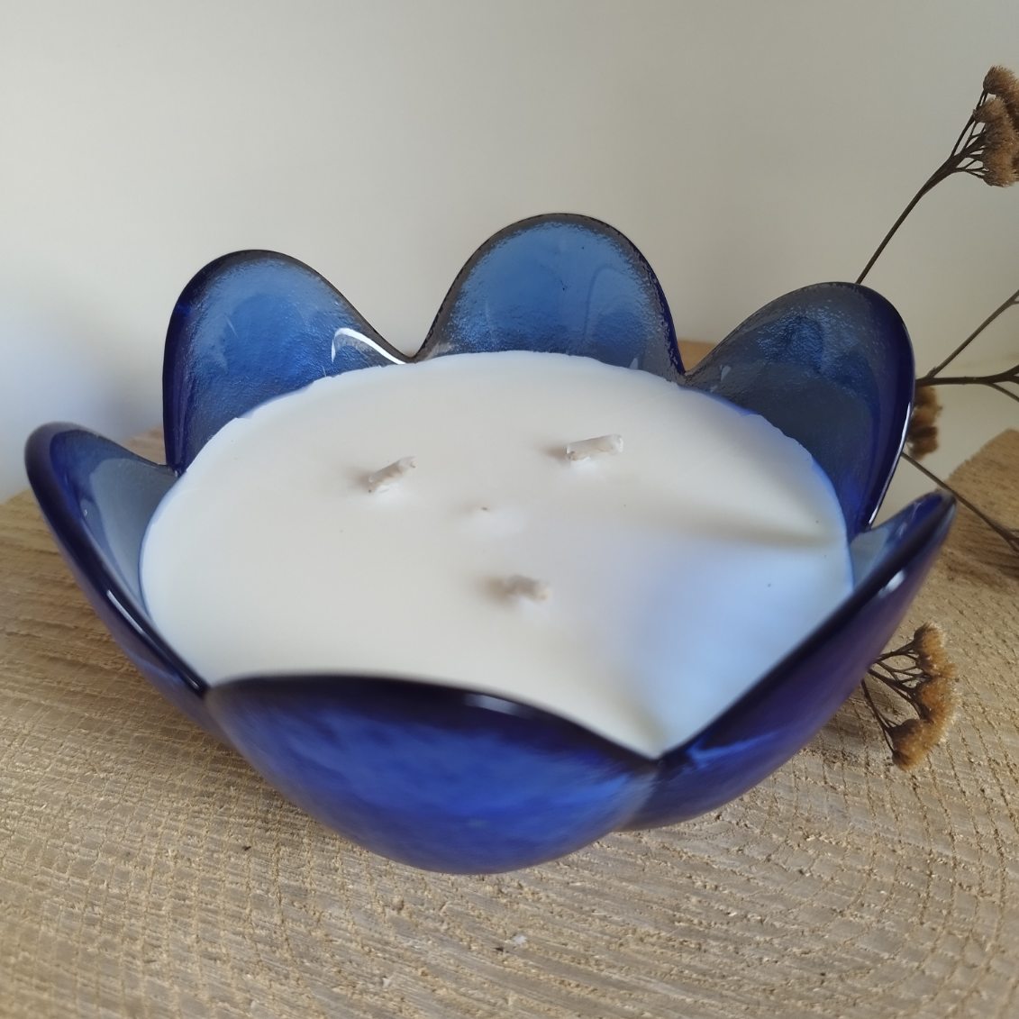 Bougie artisanale et unique