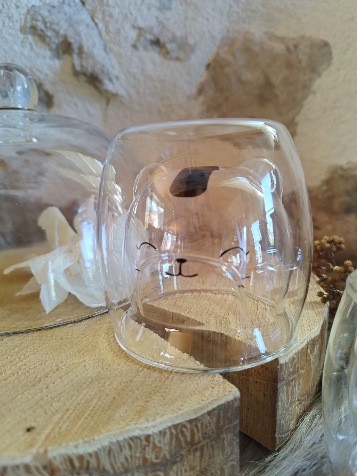 Set de 2 tasses ourson