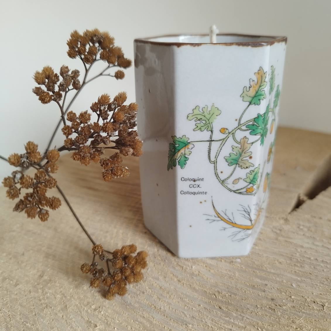 Bougie artisanale et unique