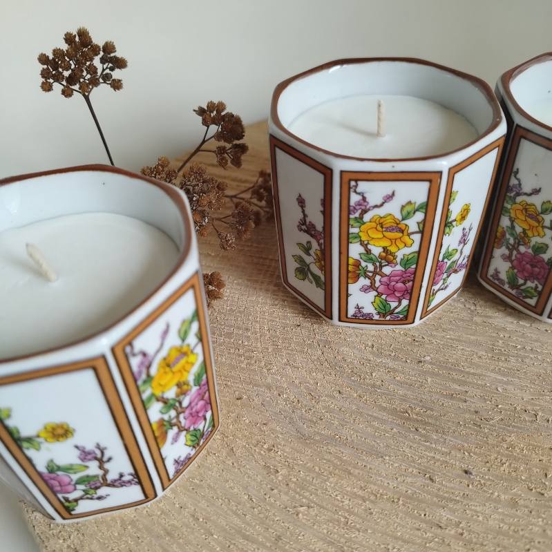 Bougie artisanale et unique