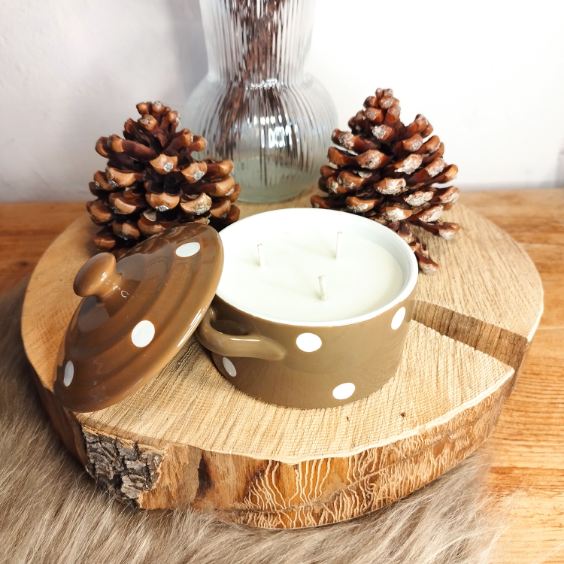 Bougie artisanale et unique