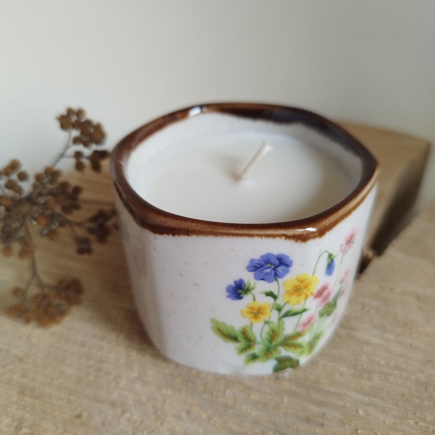 Bougie artisanale et unique