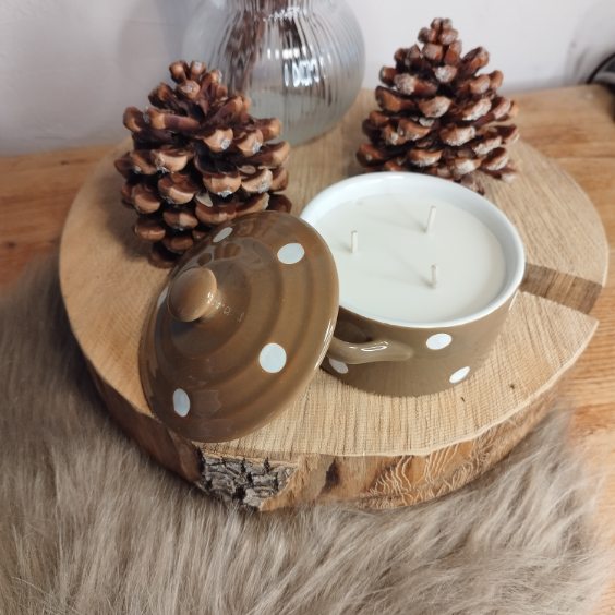 Bougie artisanale et unique
