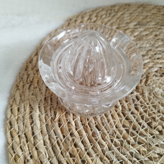 Presse agrumes avec récipient