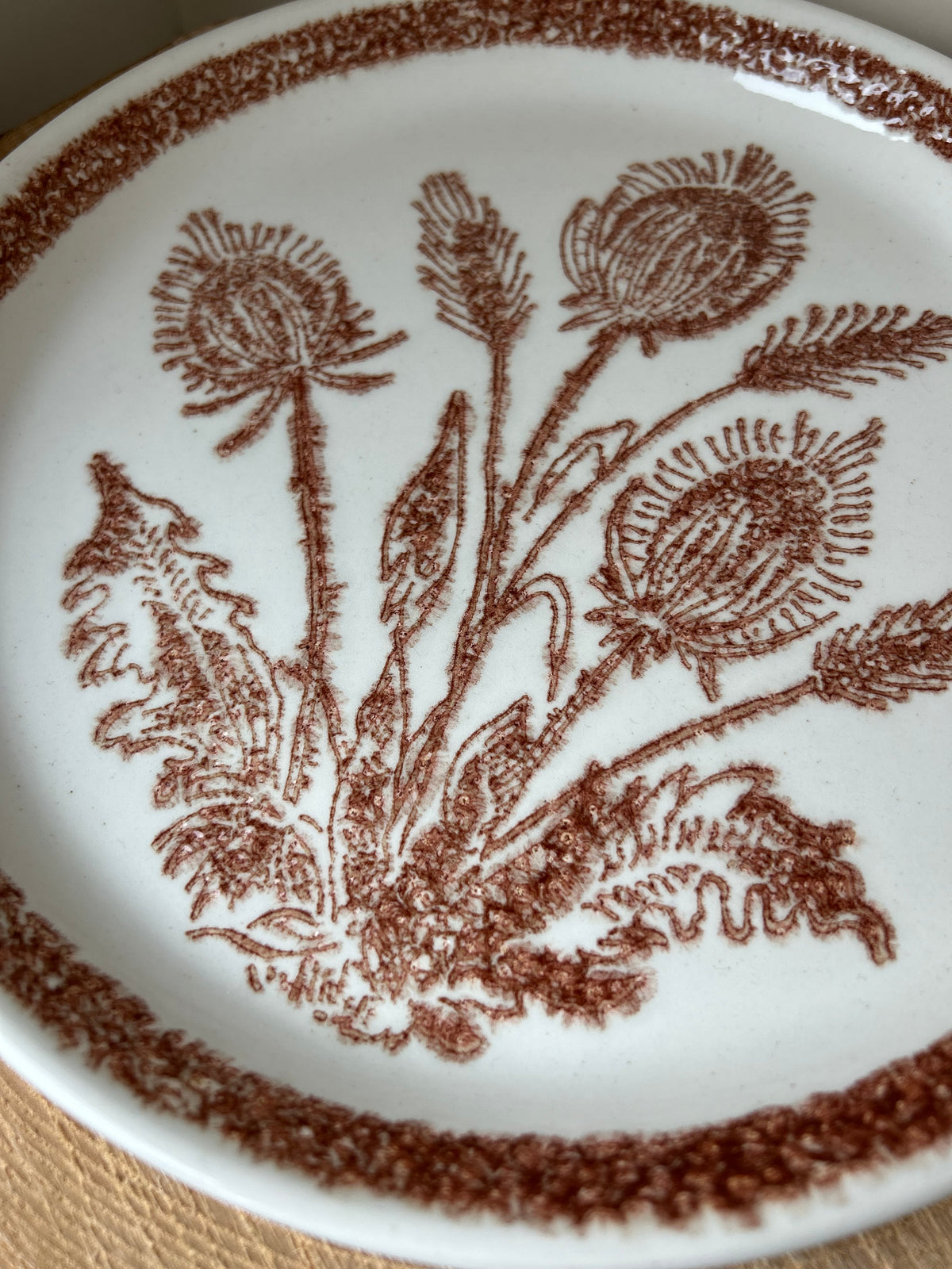 Assiette vintage