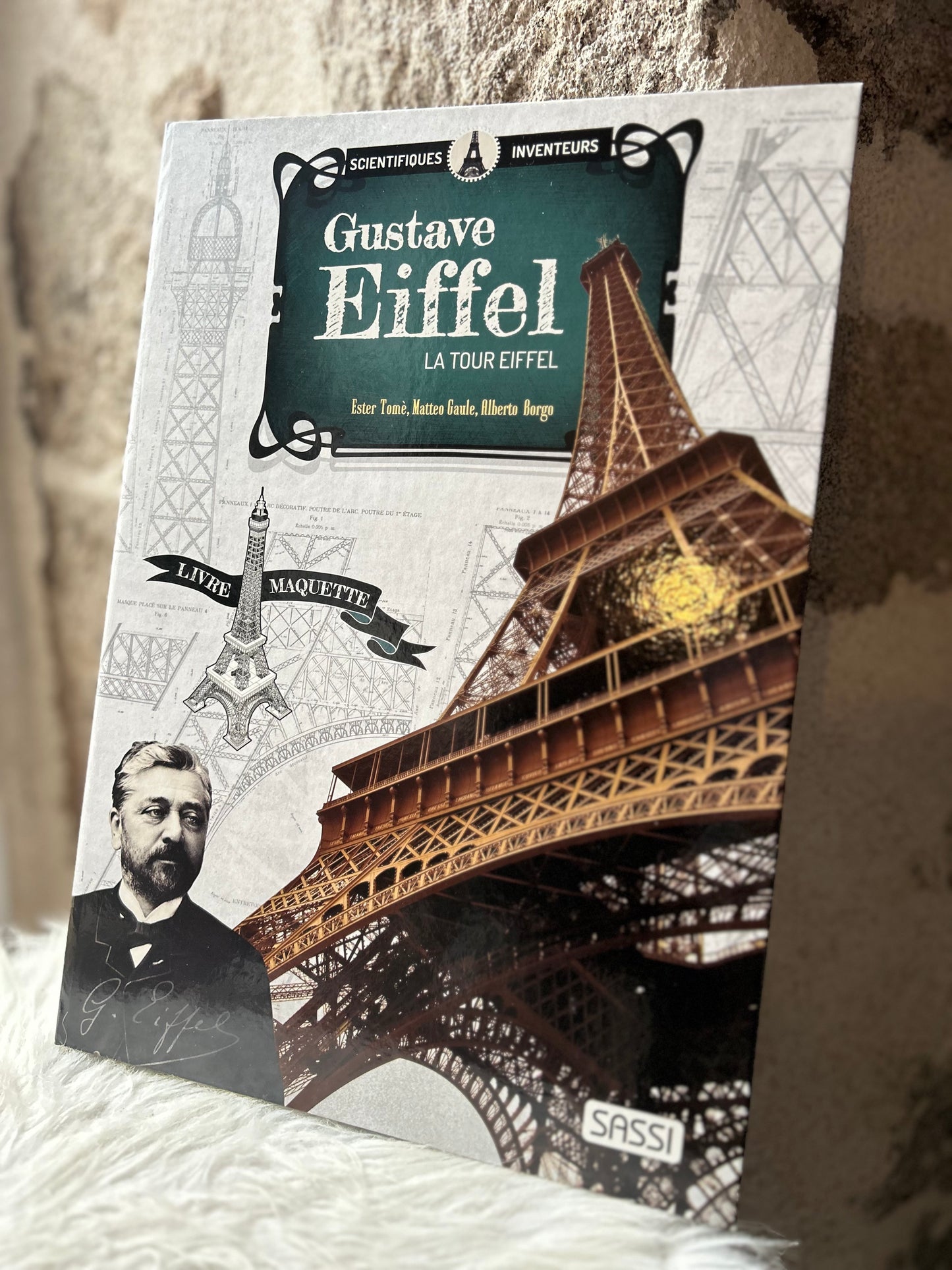Livre maquette Gustave Eiffel