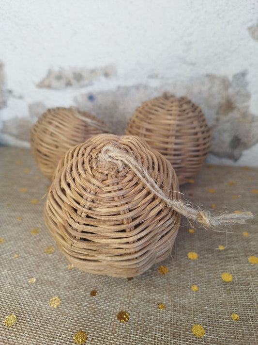 Boule rotin (grande)