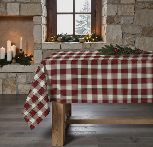 Nappe carreaux ♦️lin