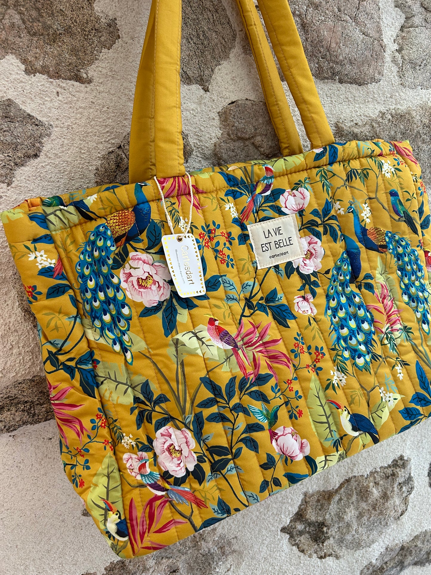 Sac cabas matelassé