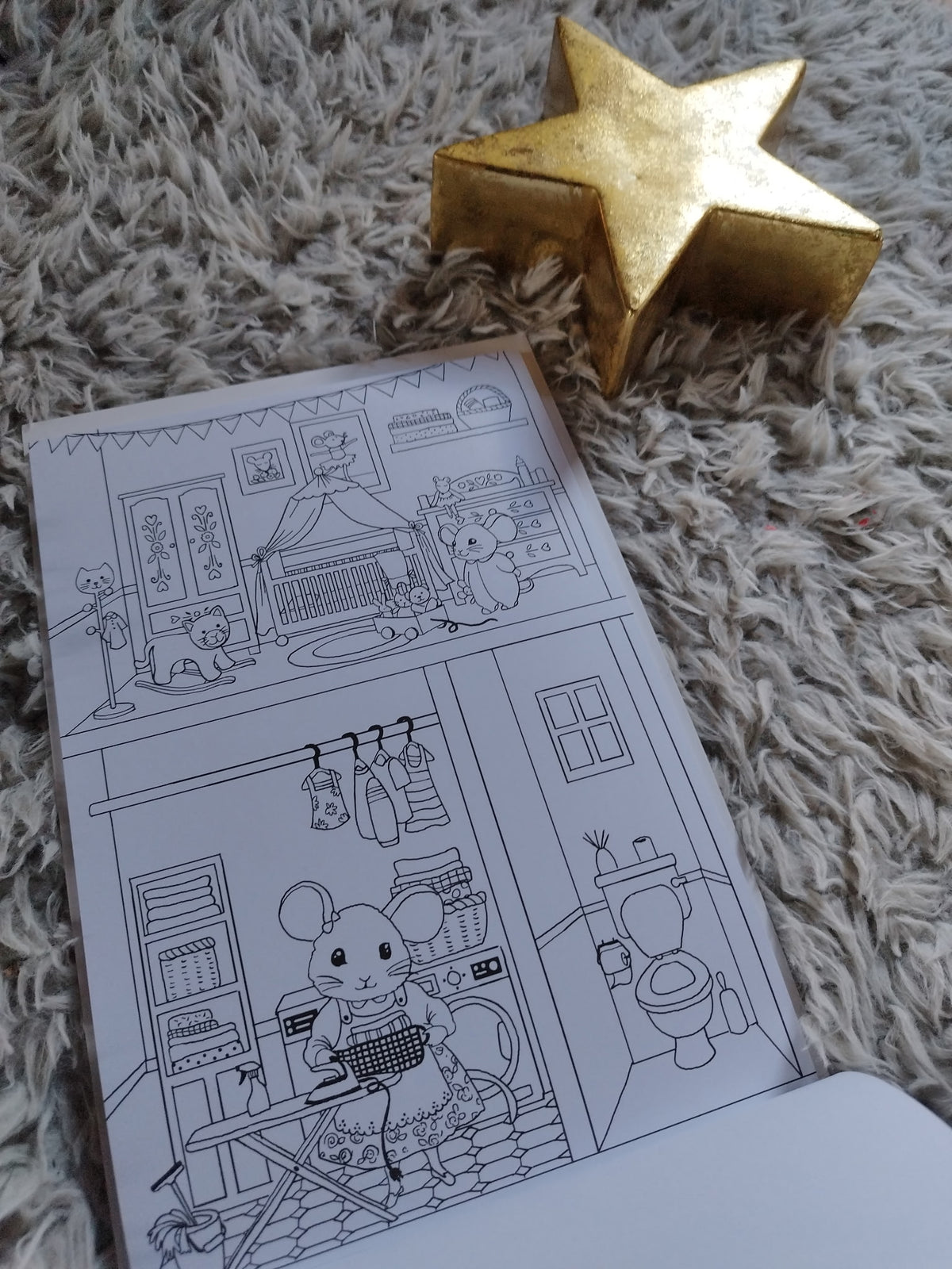 Coloriage souris