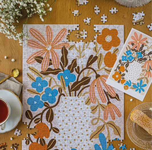 Puzzle Myosotis & Capucine