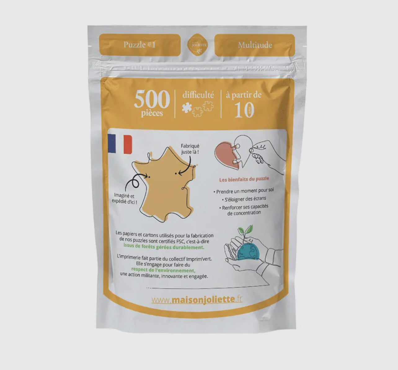 Puzzle 500 pièces Multitude