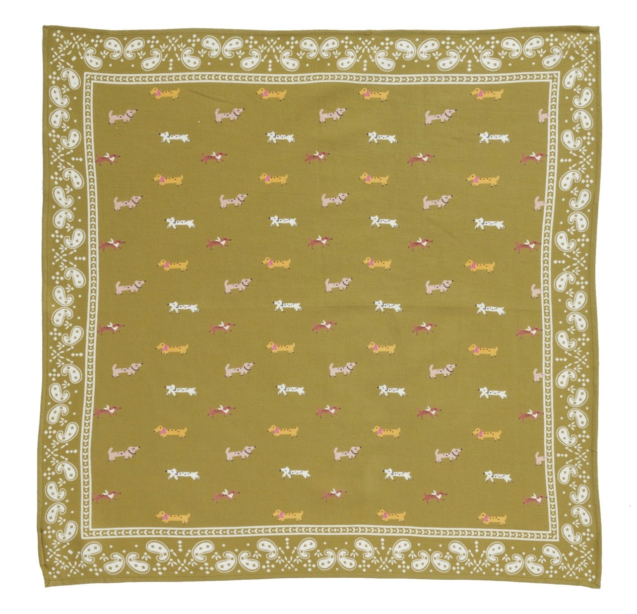 Foulard enfant teckels