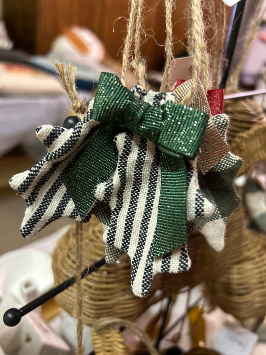 Décoration sapin artisanale