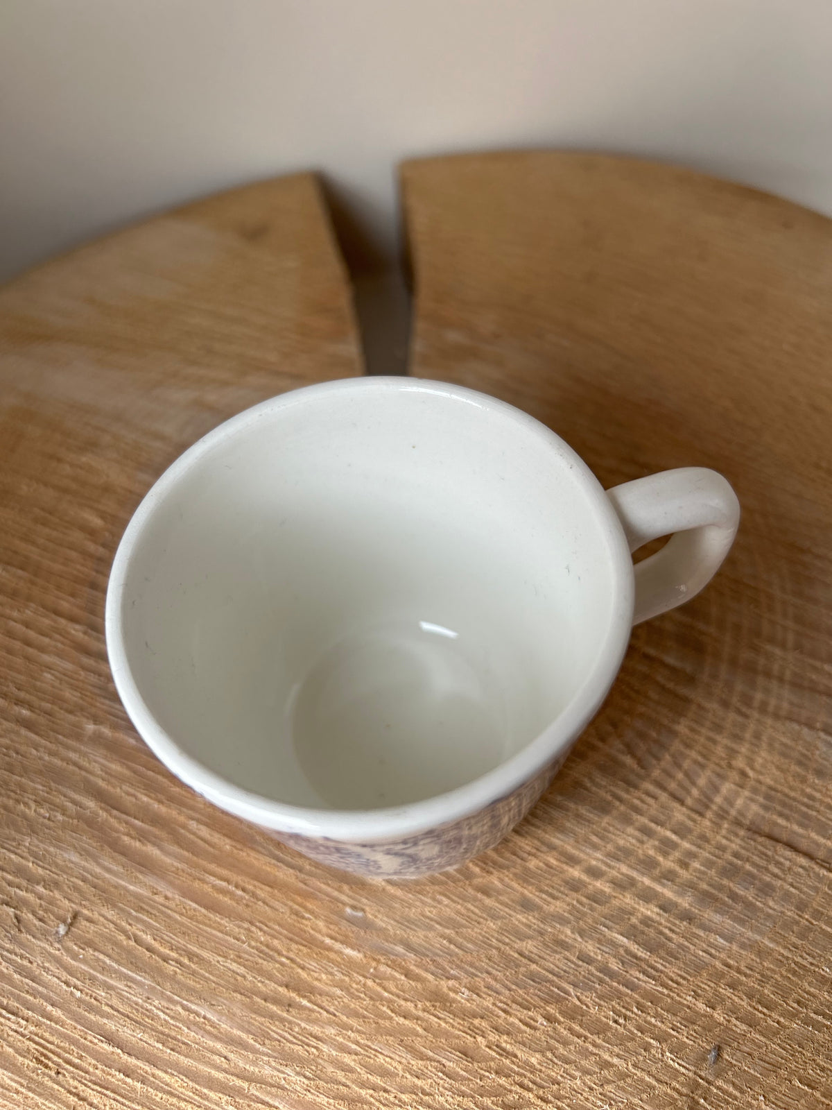 Tasse motifs bleues