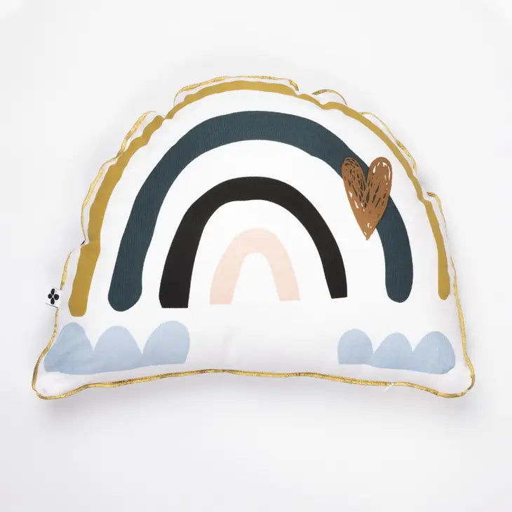 Coussin arc en ciel