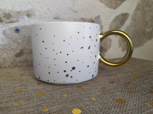 Tasse astre blanc