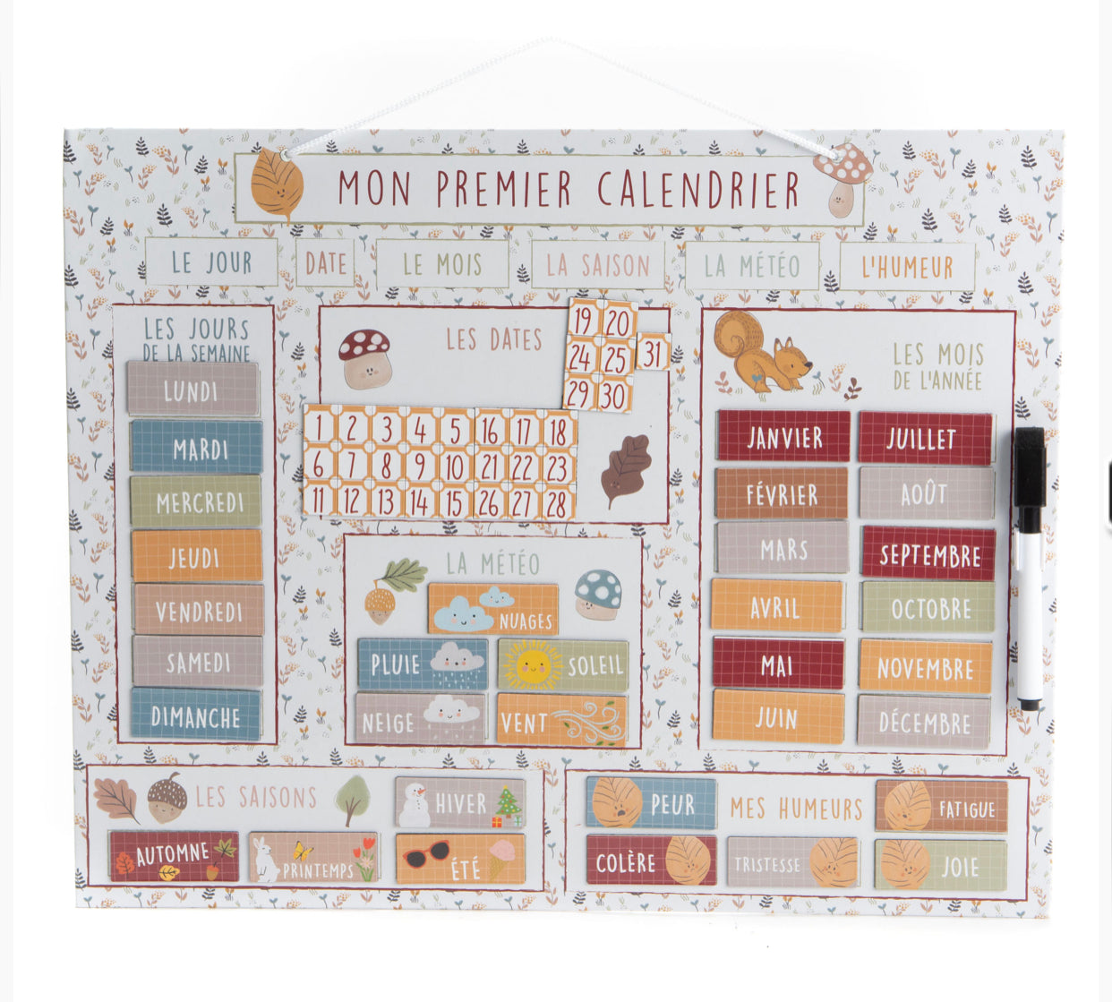Calendrier champignon