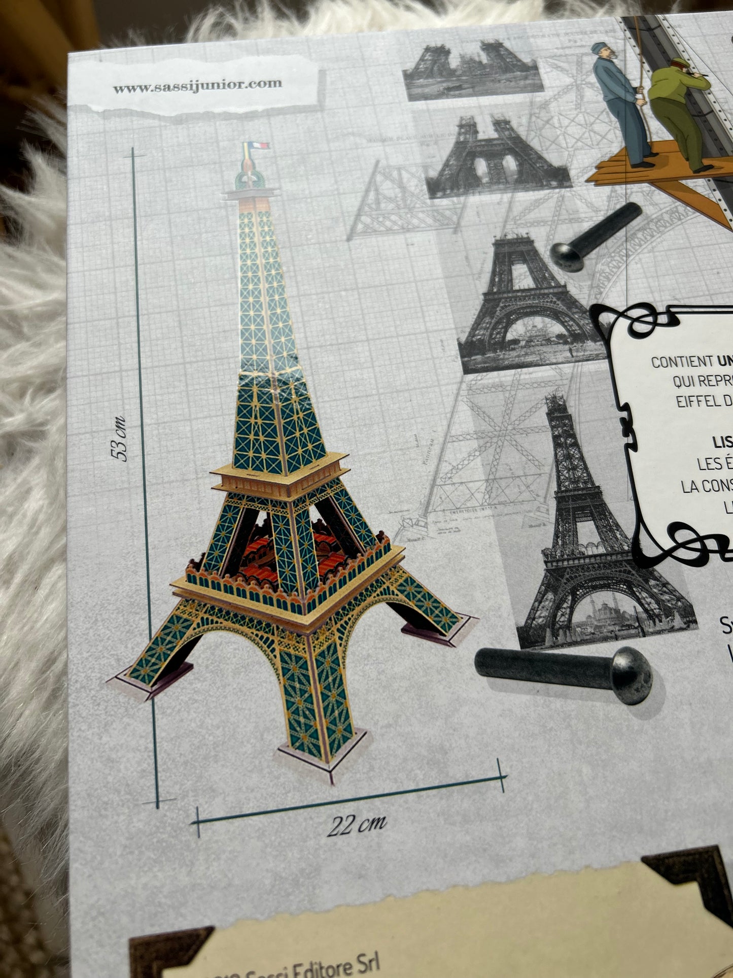 Livre maquette Gustave Eiffel