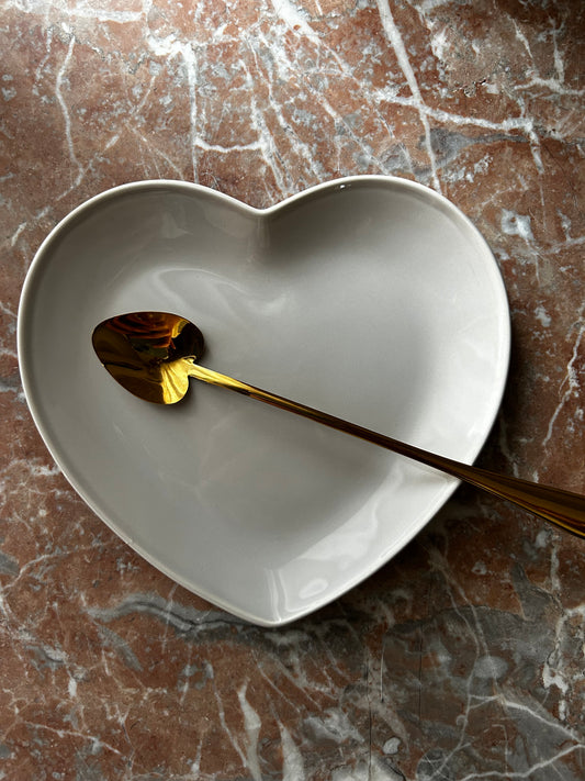 Assiette cœur