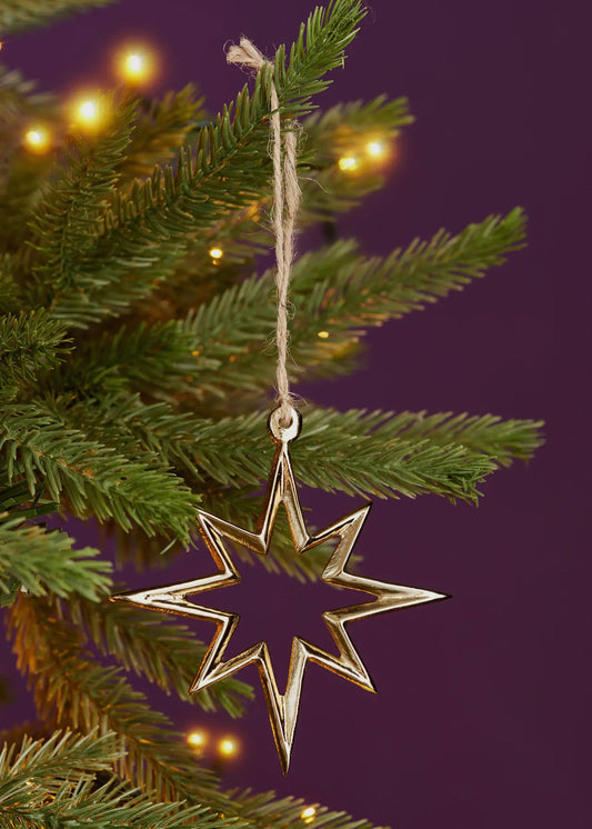 Décoration étoile sapin