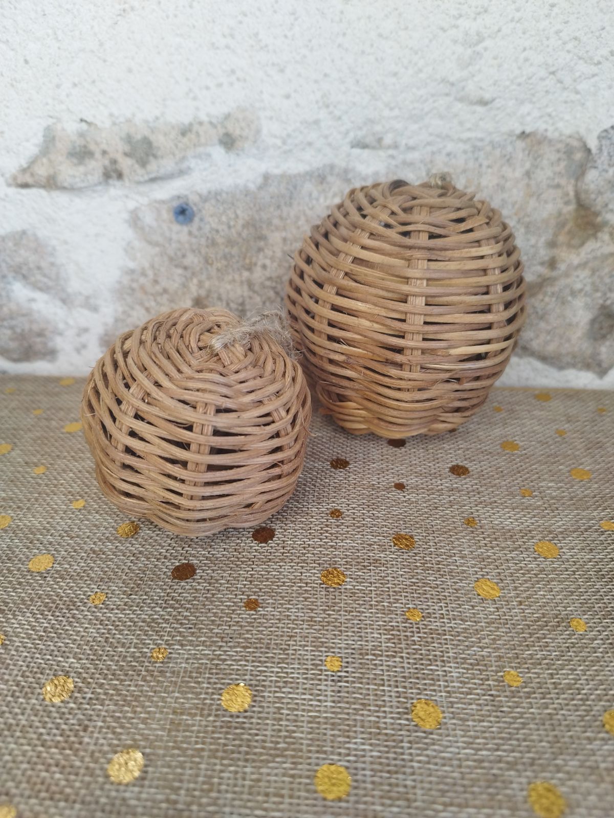 Boule rotin (grande)