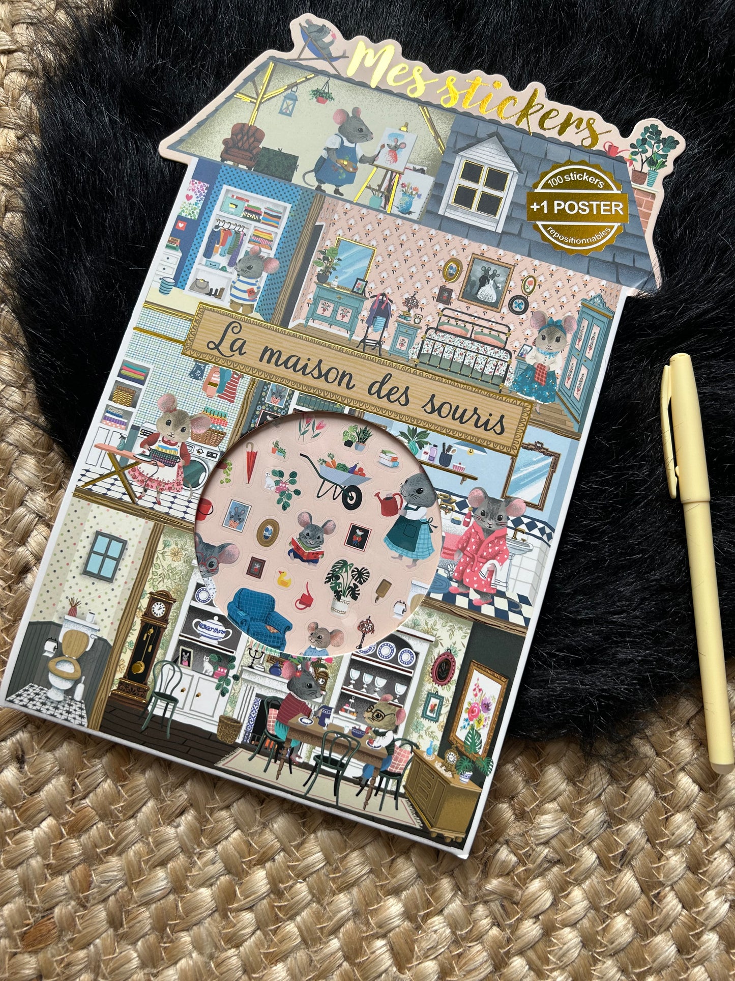 Mes stickers « La maison des souris »