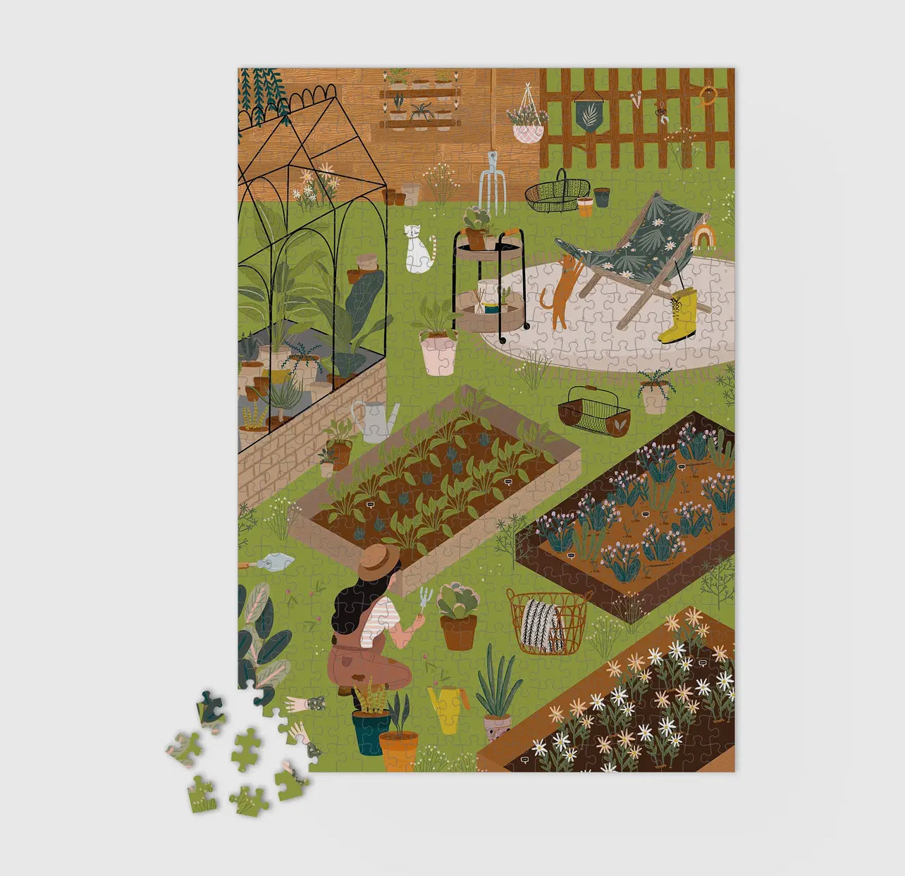 Puzzle Jardin secret