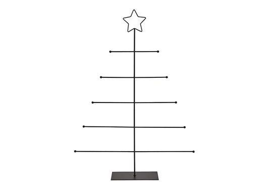 Présentoir sapin métal noir