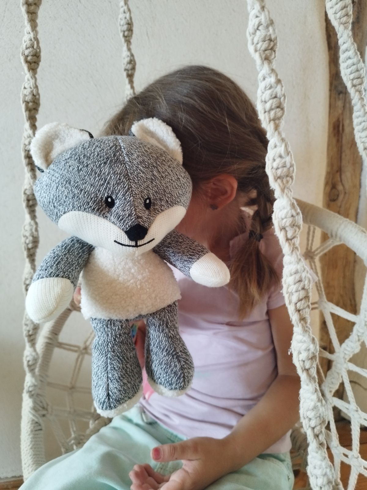 Peluche bruit blanc Robin